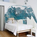 Mural Aqua Elephas BBAE1102 Wall&Deco 2011