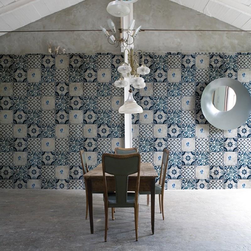 Mural Wall&Deco Contemporary Wallpapers 2011 Azul WDAZ1101 A