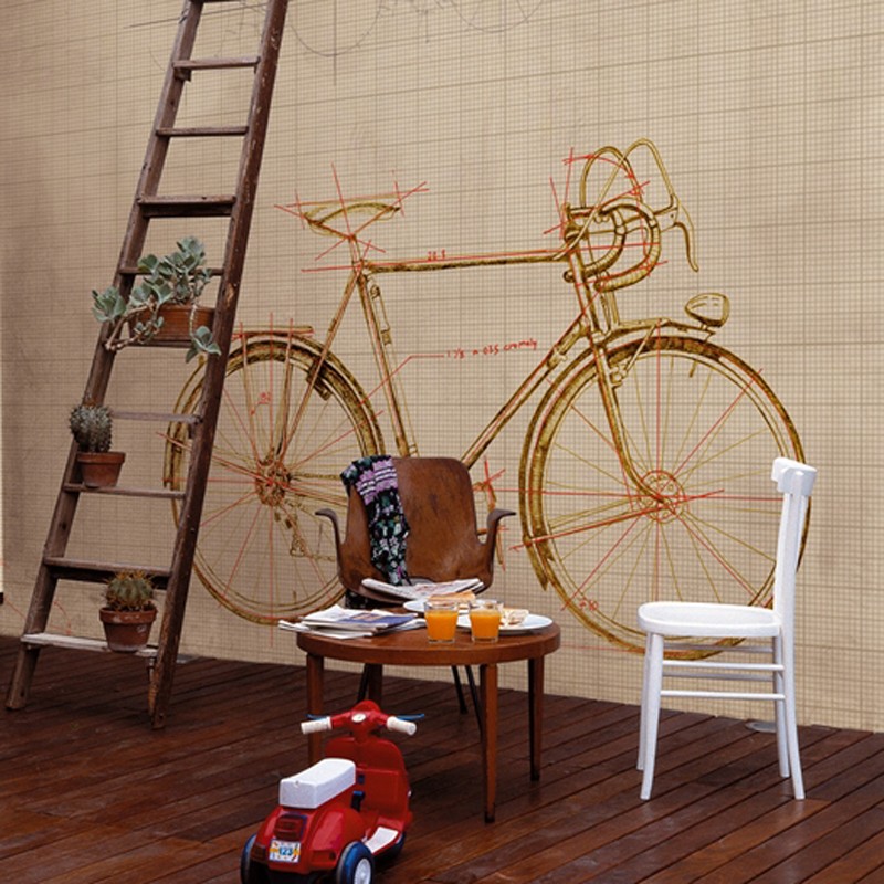Mural Wall&Decò Contemporary Wallpapers 2012 Granfondo BBGR1201 A