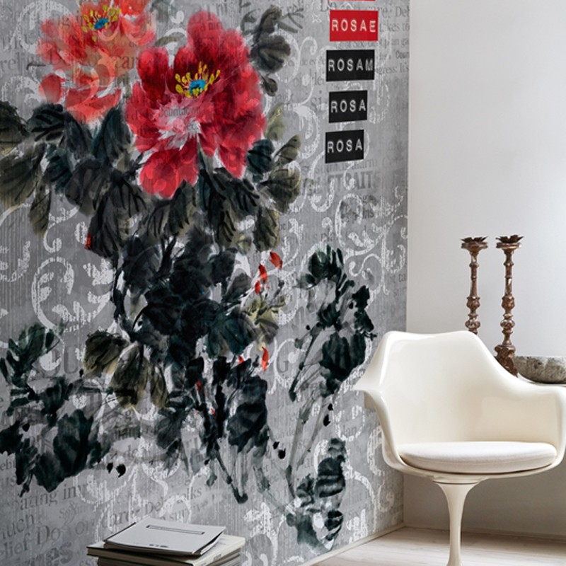 Mural Wall&Decò Contemporary Wallpapers 2013 Rosa Rosae WDRR1301 A