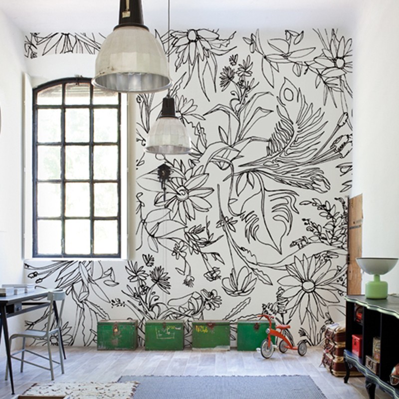 Mural Wall&Decò Contemporary Wallpapers 2014 Uh Uh Oh WDUU1401 A
