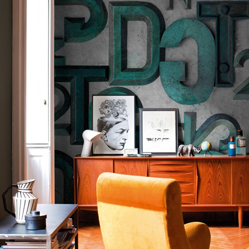 Mural Wall&Decò Contemporary Wallpapers 2015 Bronzo WDZB1501 A