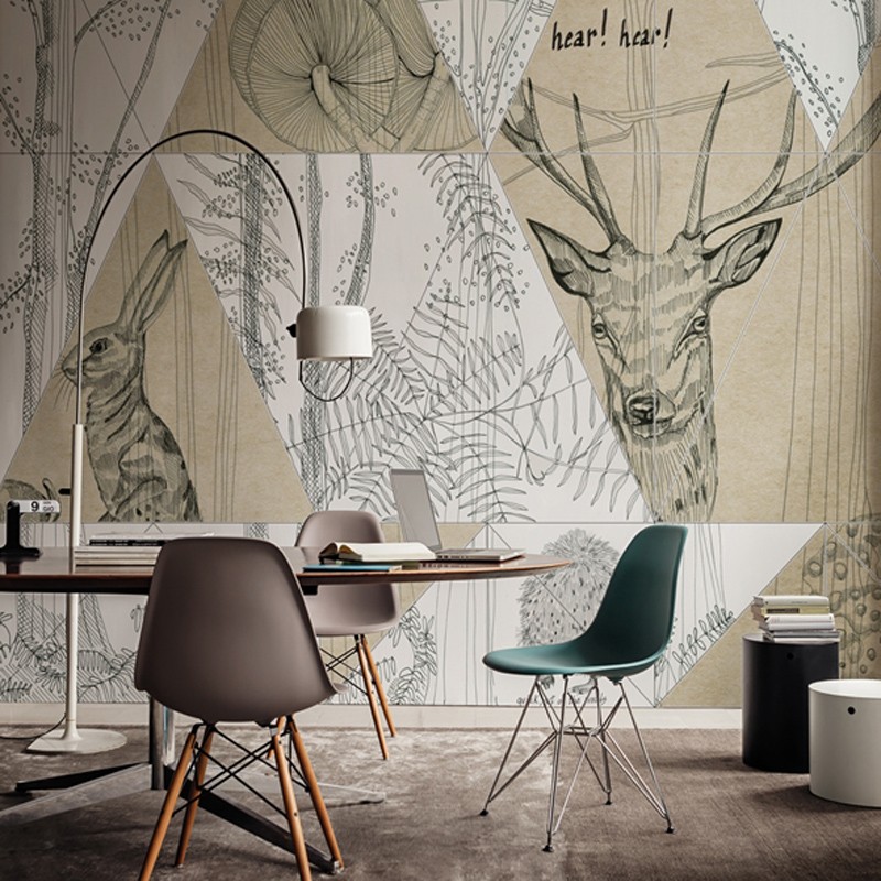 Mural Wall&Decò Contemporary Wallpapers 2015 Woodland WDWO1501 A