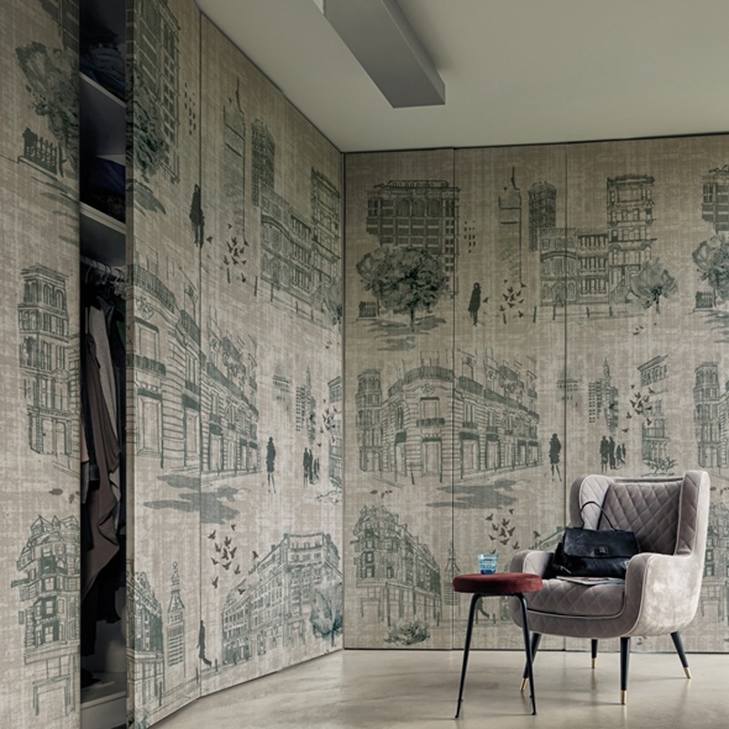 Mural Wall&Decò Contemporary Wallpapers 2015 Times WDTI1502 A
