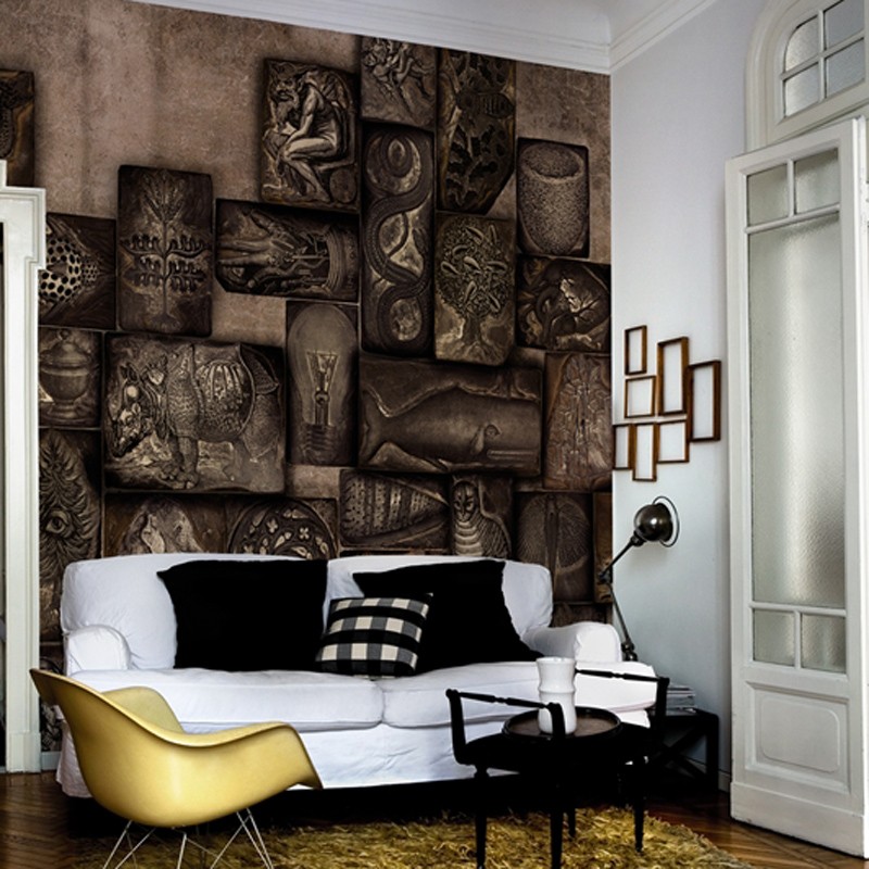 Mural Wall&Decò Contemporary Wallpapers 2015 Relief WDRE1502 A