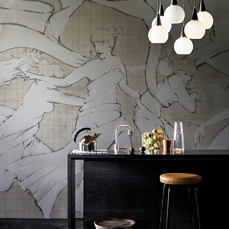 Mural Wall&Decò Contemporary Wallpapers 2016 La Maison WDLM1601 A