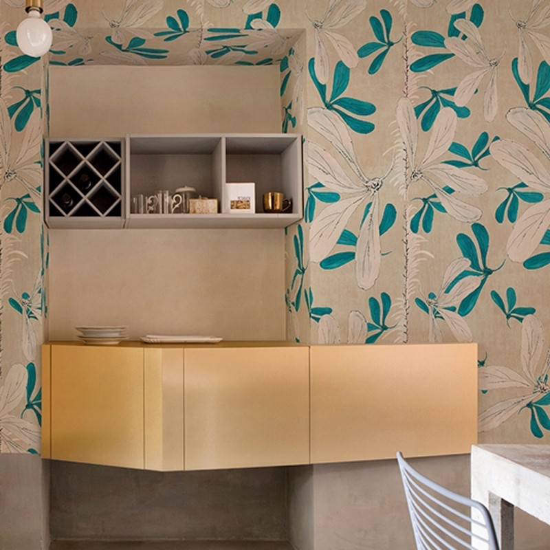 Mural Wall&Decò Contemporary Wallpapers 2016 Fleur des Amériques WDFA1601 A