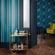 Papel pintado Cole & Son Marquee Stripes Carousel Stripe 110-9042 A