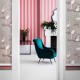 Cenefa Cole & Son Marquee Stripes Jaspe Border 110-10050 A