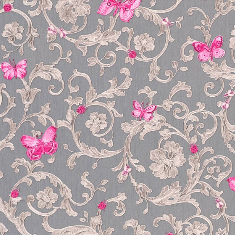 Papel pintado Versace Home Versace III Butterfly Barocco 34325-5