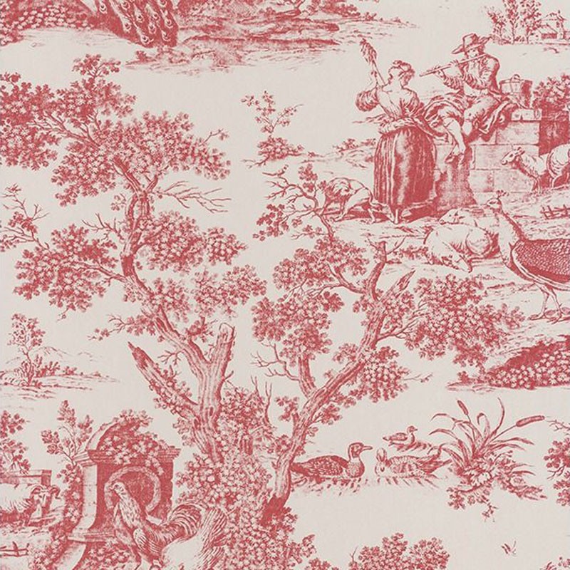 Papel pintado Casadeco Fontainebleau Paon FONT81558101
