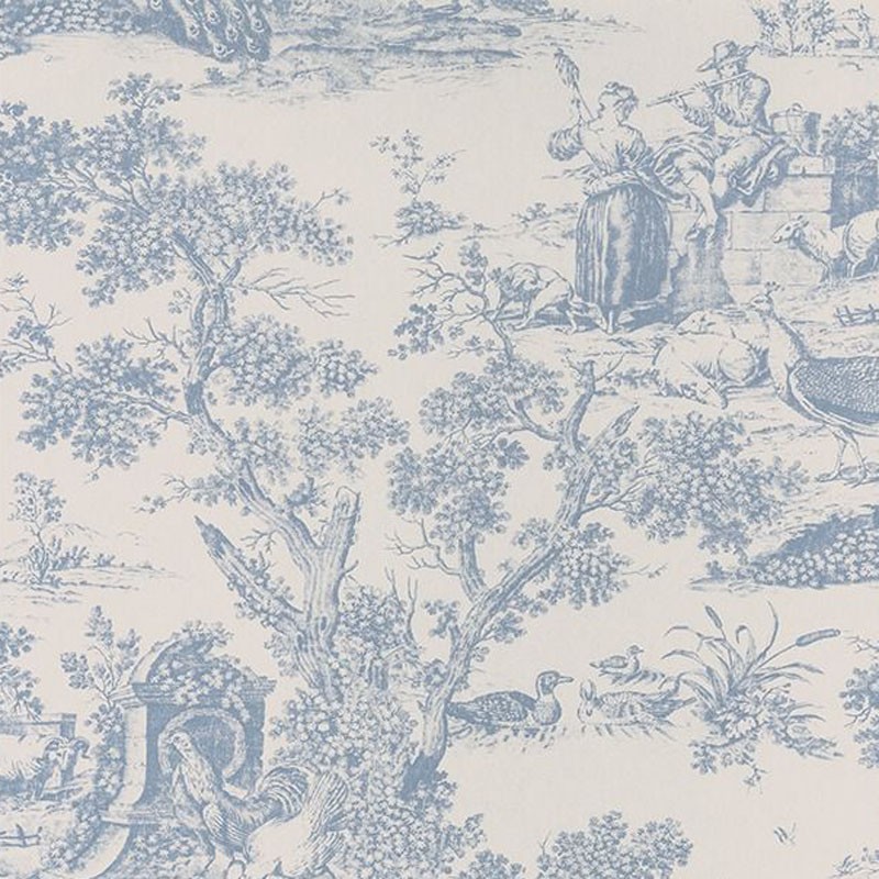 Papel pintado Casadeco Fontainebleau Paon FONT81556204