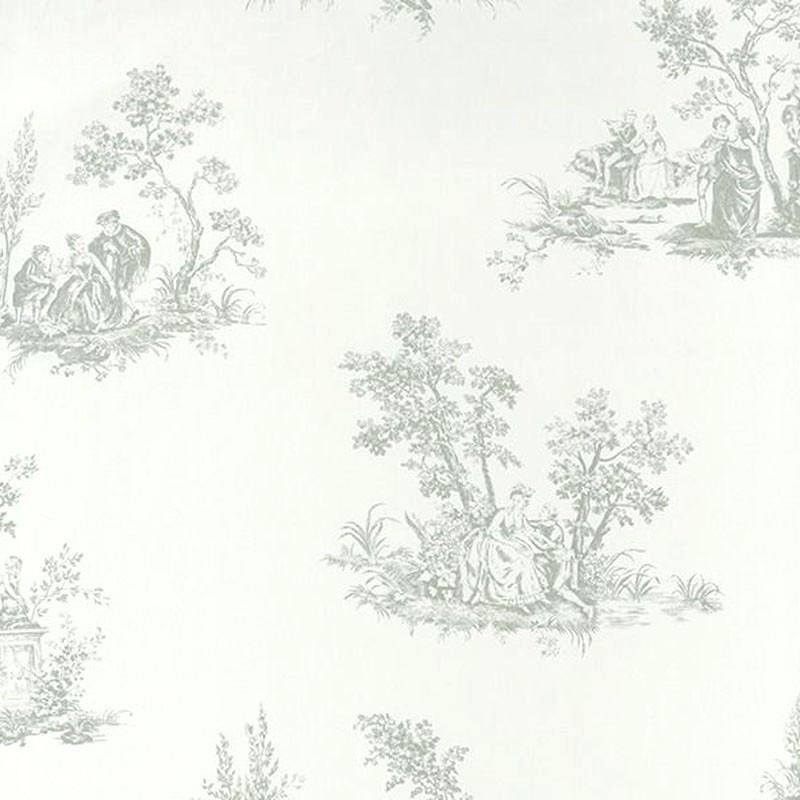 Papel pintado Casadeco Fontainebleau Scène Bucolique FONT81517105