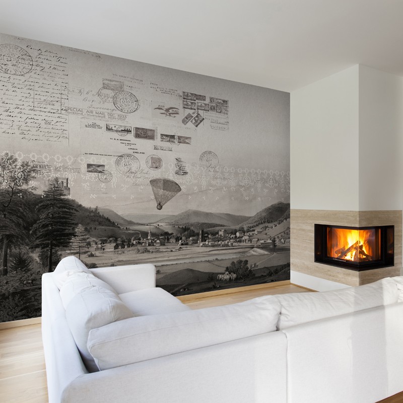 Mural Tres Tintas Journeys Stamps JO1002-3N A