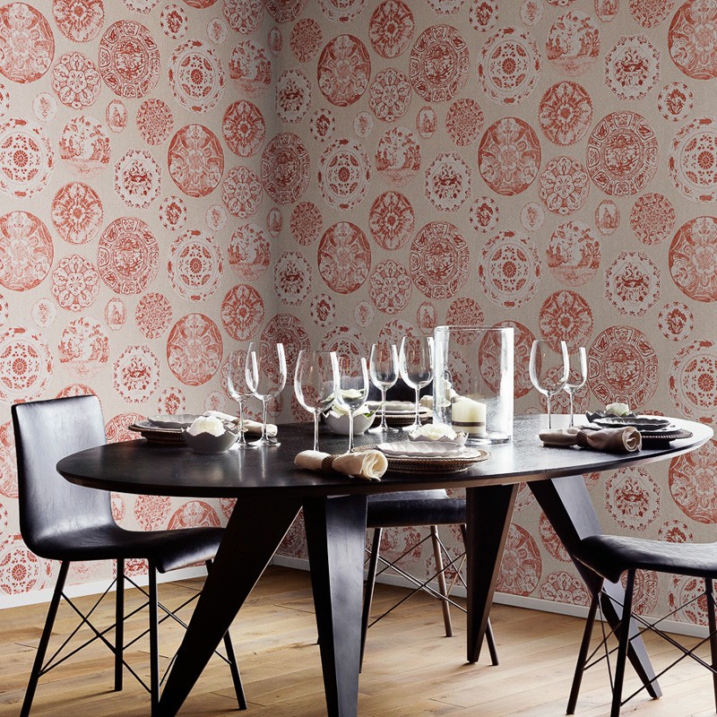 Papel pintado Arte Flamant Les Mémoires Céramique Mistral 80071 A