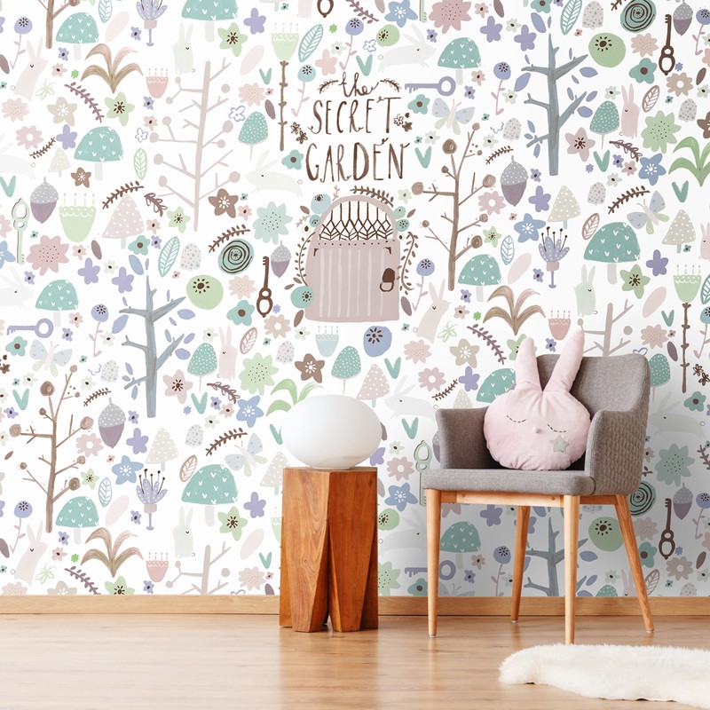 Mural infantil BN Wallcoverings Smalltalk 30803 A