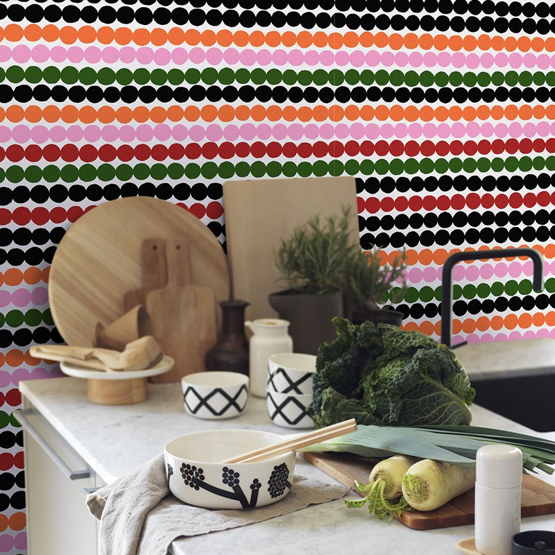 Papel pintado Marimekko Walcoverings nº 5 Räsymatto 23321 A
