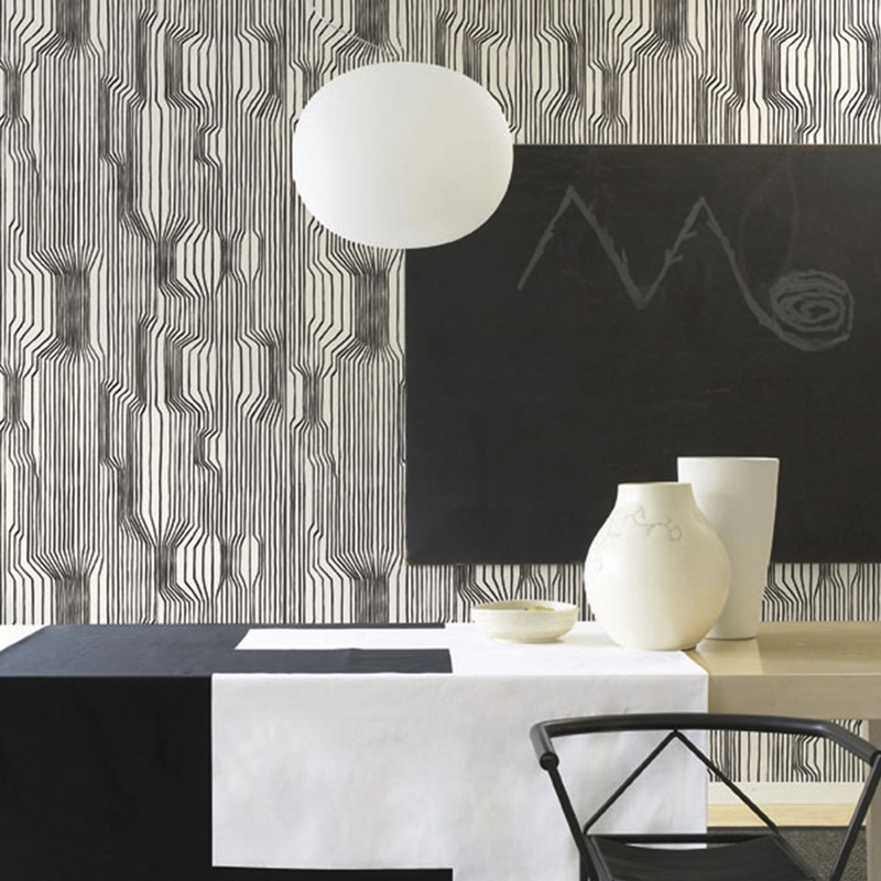 Papel pintado Marimekko Wallcovering nº 5 Frekvenssi 23365 A