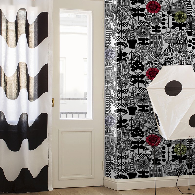 Papel pintado Marimekko Wallcoverings nº 5 Lintukoto 23306 A
