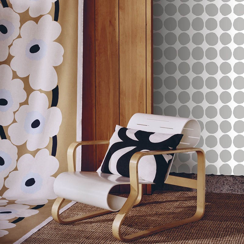 Papel pintado Marimekko Wallcoverings nº 5 Pienet Kivet 23380 A
