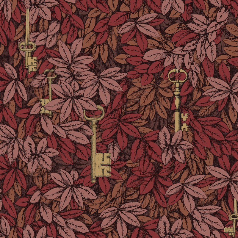 Papel pintado Cole & Son Fornasetti Chiavi Segrete 114-9019 A