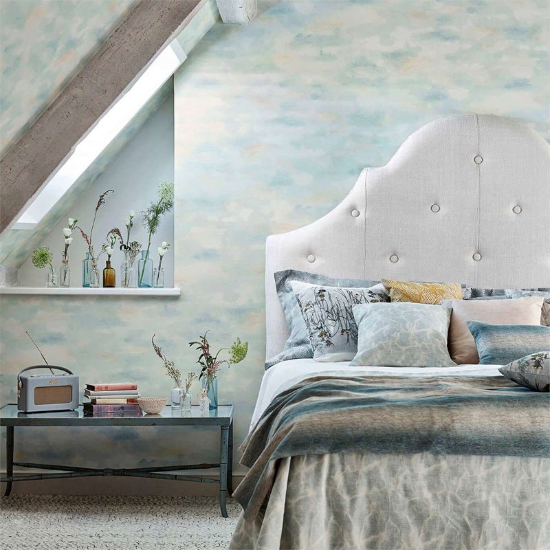 Papel pintado Sanderson Embleton Bay Bamburgh Sky 216515 A