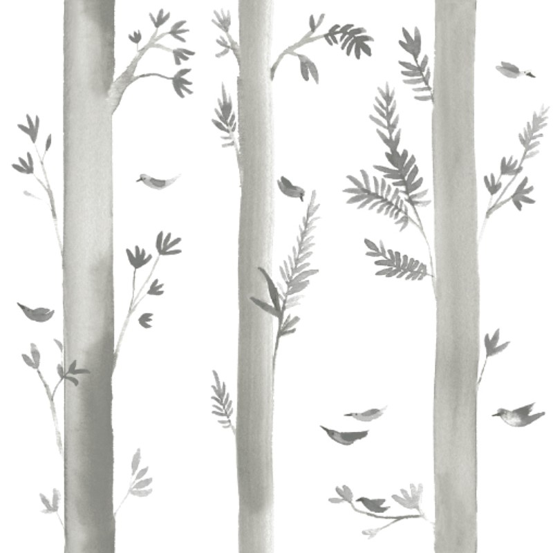 Papel pintado infantil Ventura Paula Alenda Pint Árboles 35062