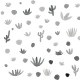 Papel pintado infantil Ventura Paula Alenda Pint Cactus 35010