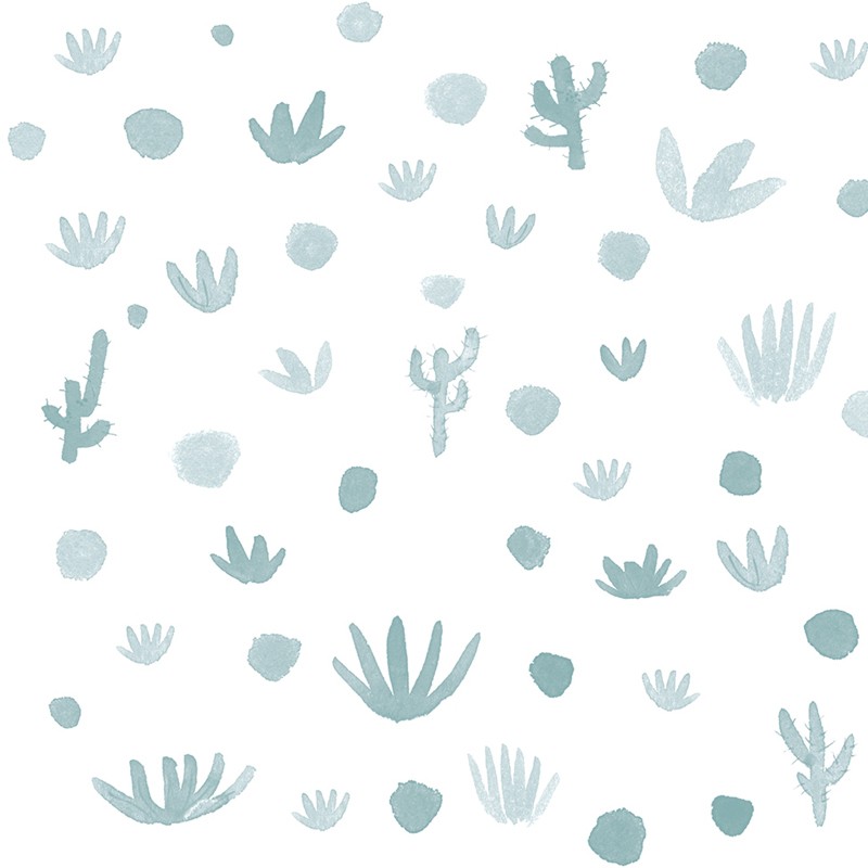 Papel pintado infantil Ventura Paula Alenda Pint Cactus 35013