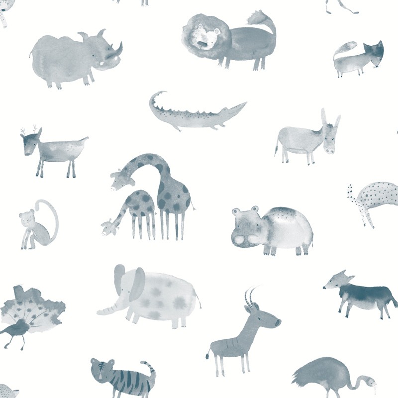 Papel pintado infantil Ventura Paula Alenda Pint Safari 35103