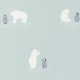 Papel pintado infantil Casadeco Happy Dreams Polar Bear HPDM82826126