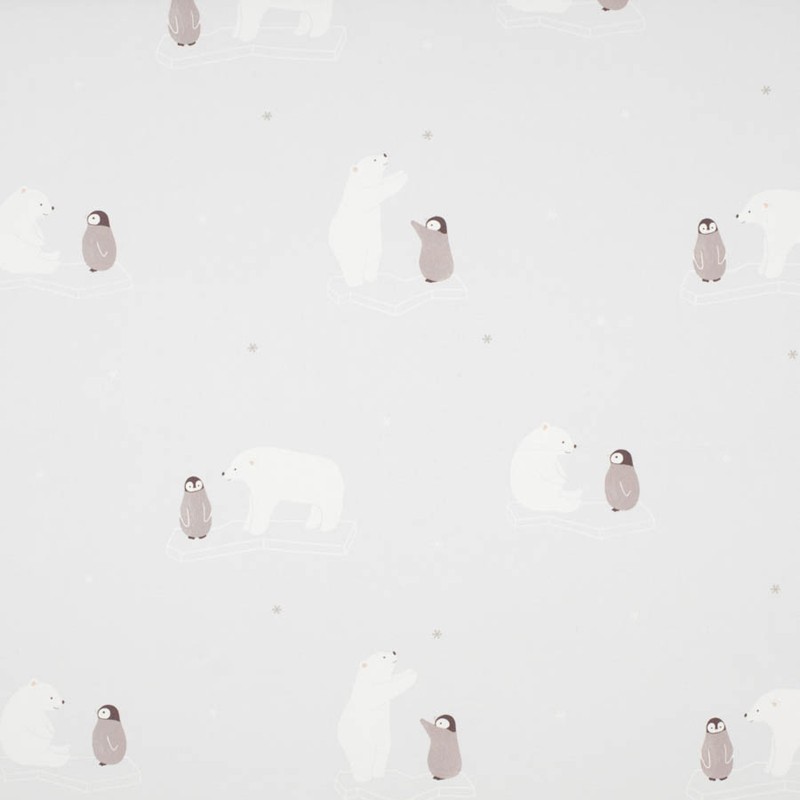 Tela infantil Casadeco Happy Dreams Polar Bear HPDM83426233