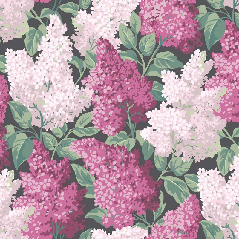 Papel pintado Cole & Son Botanical Botanica Lilac 115-1001