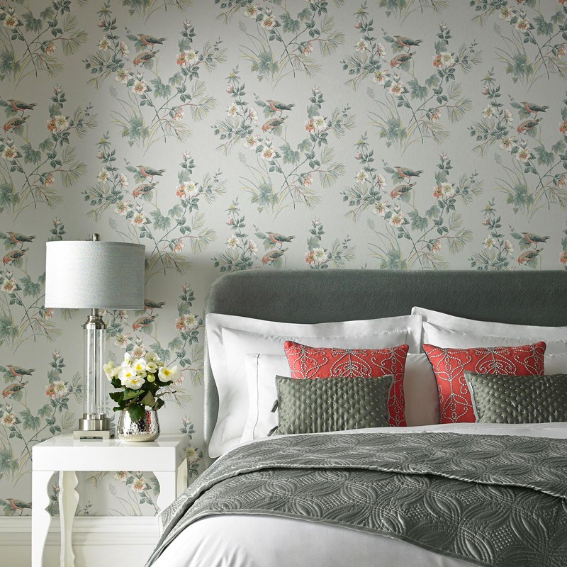 Papel pintado 1838 Wallcoverings Rosemore 1601-100-05 A