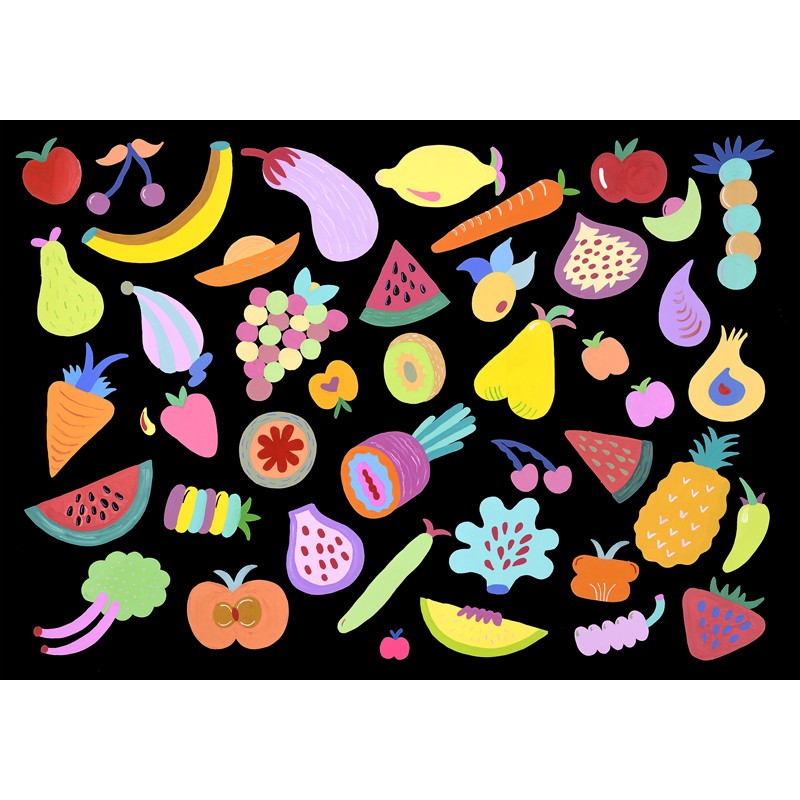 Mural Coordonné 40 th Anniversary Zosen Sabor Mediterráneo 8000083-N
