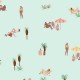 Papel Pintado Coordonné 40 th Anniversary Isabelle Feliu One Day in the Beach 8000041-V