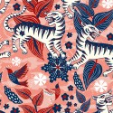 8000017-V 40 th. Selva de Tigres de C. Estrada Papel pintado