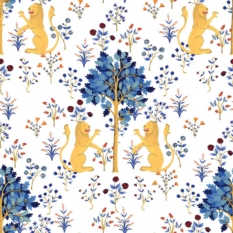 Papel Pintado Coordonné 40 th Anniversary Brianda Fitz-James Stuart Medieval Tapestry 8000012-N
