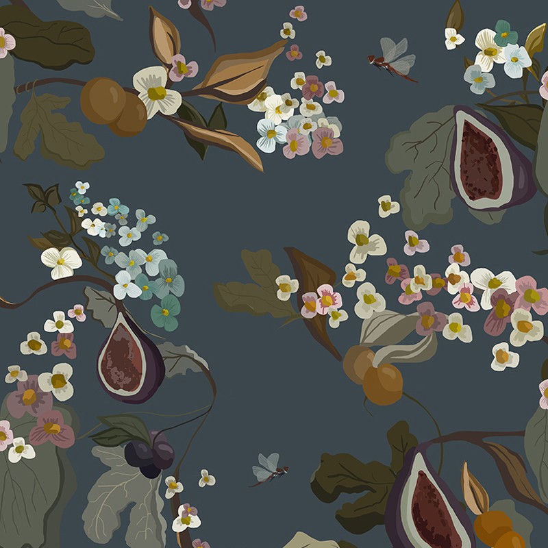 Papel Pintado Coordonné 40 th Anniversary Joselu Montojo Fruits 8000050-N