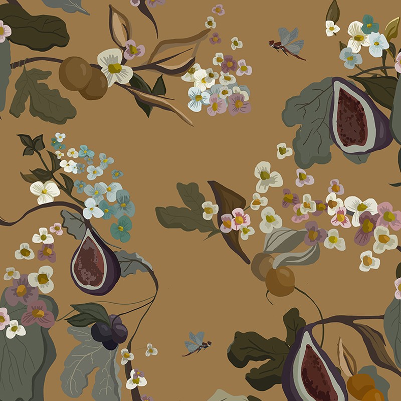 Papel Pintado Coordonné 40 th Anniversary Joselu Montojo Fruits 8000051-V