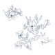 Mural decorativo Casadeco Idylle Bloom IDYL83960165