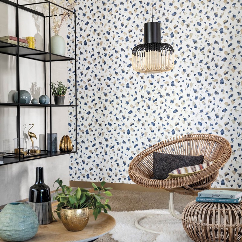 Papel pintado Casadeco Idylle Onyx IDYL83866530