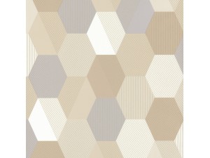 Papel pintado Caselio Spaces Hexagon SPA100101019
