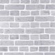 Papel pintado Caselio Au Bistrot d'Alice Feuille de Brick BIS100689000