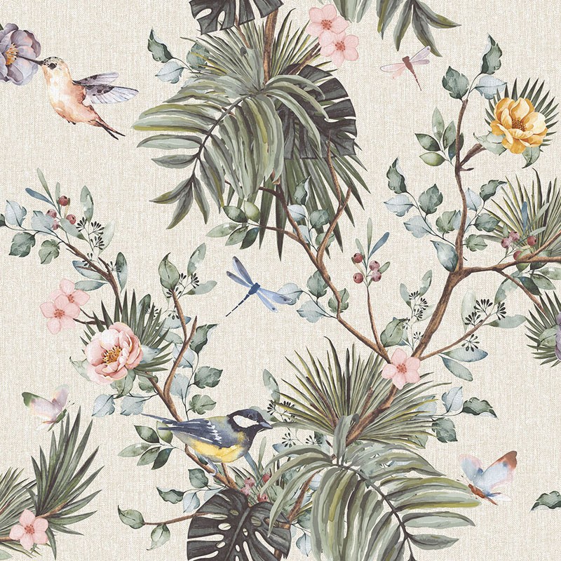 Papel pintado ICH Dans Lemur Caribbean Jungle 1050-2