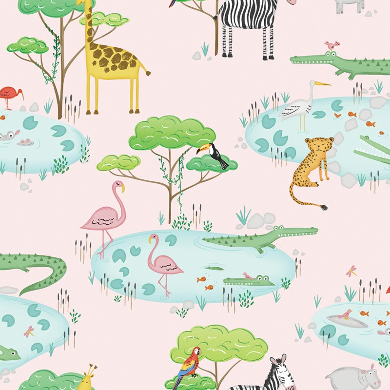 Papel pintado infantil  Holden Over the Rainbow 90931