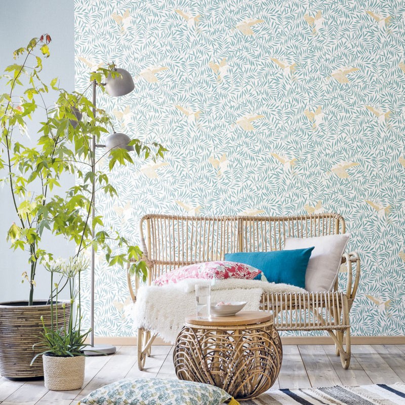 Papel pintado Caselio Sunny Day Birdy SNY100236028