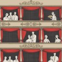 Fornasetti Senza Tempo 114/18037 Teatro Papel pintado