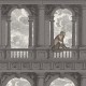 Papel pintado Cole & Son Fornasetti Senza Tempo Procuratie con Vista 114-8016 a