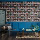 Papel pintado Cole & Son Fornasetti Senza Tempo Libreria 114-13025